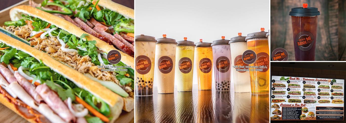 Paris Banh Mi Café & Bakery - Broomfield Menu