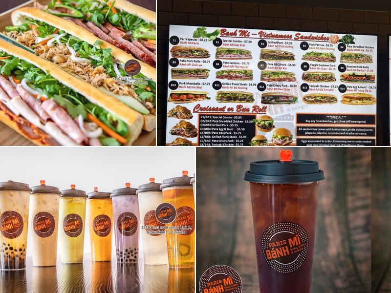 Paris Banh Mi Café & Bakery - Broomfield Menu
