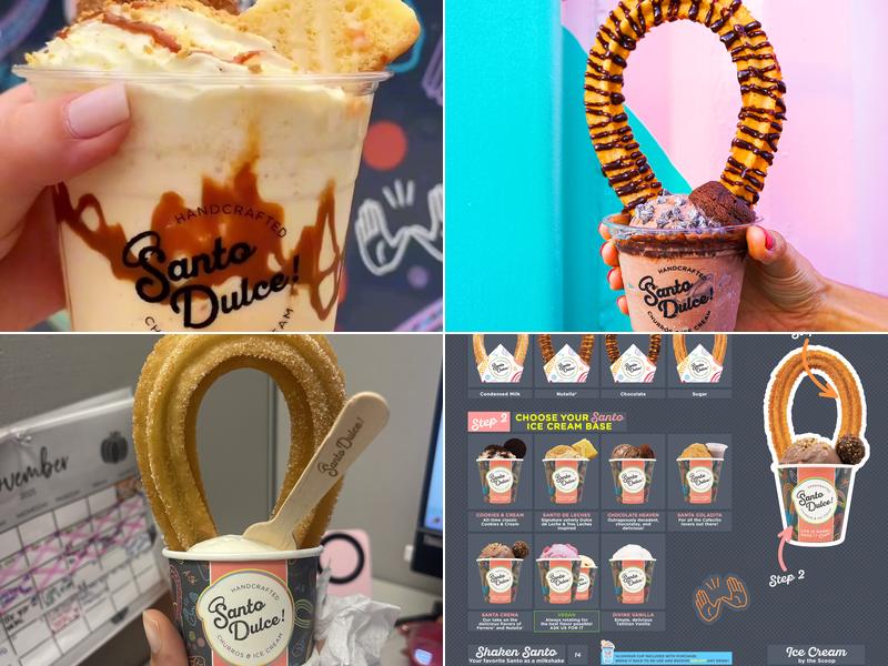 Santo Dulce Churros! @ The Doral Yard Menu