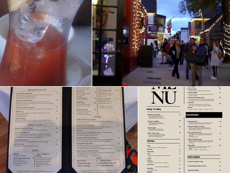 Sainte-George Restaurant Menu