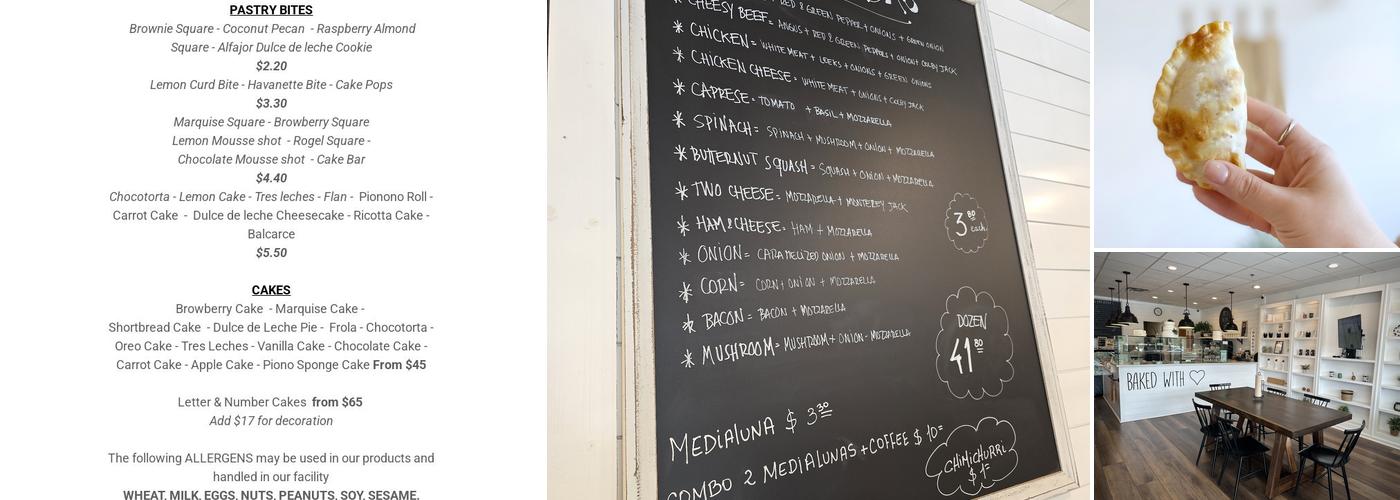 Belen de la Cruz - Empanadas & Pastries - Marietta Menu