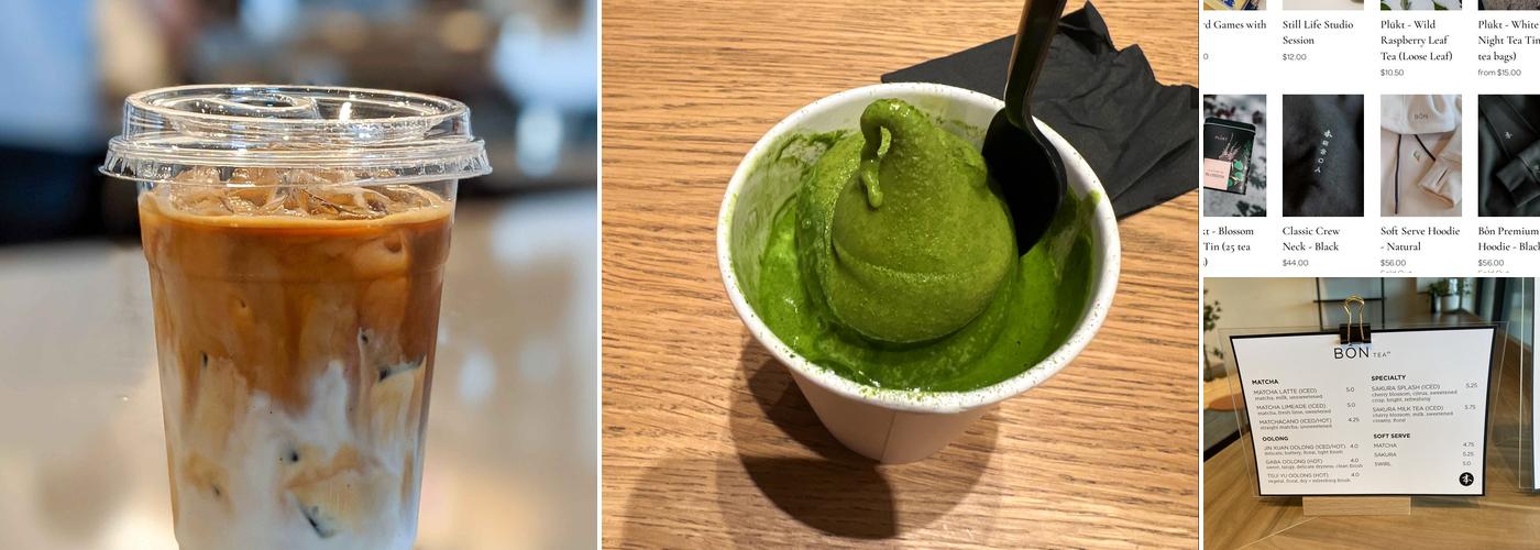 Bôn Tea House Menu