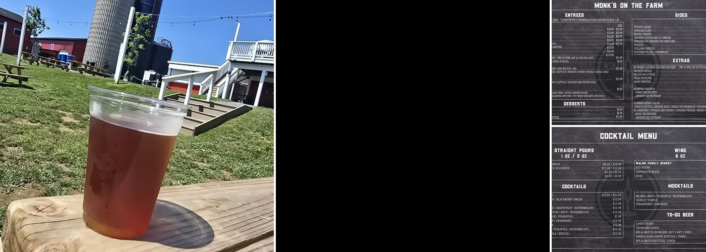 Flying Ace Farm Menu