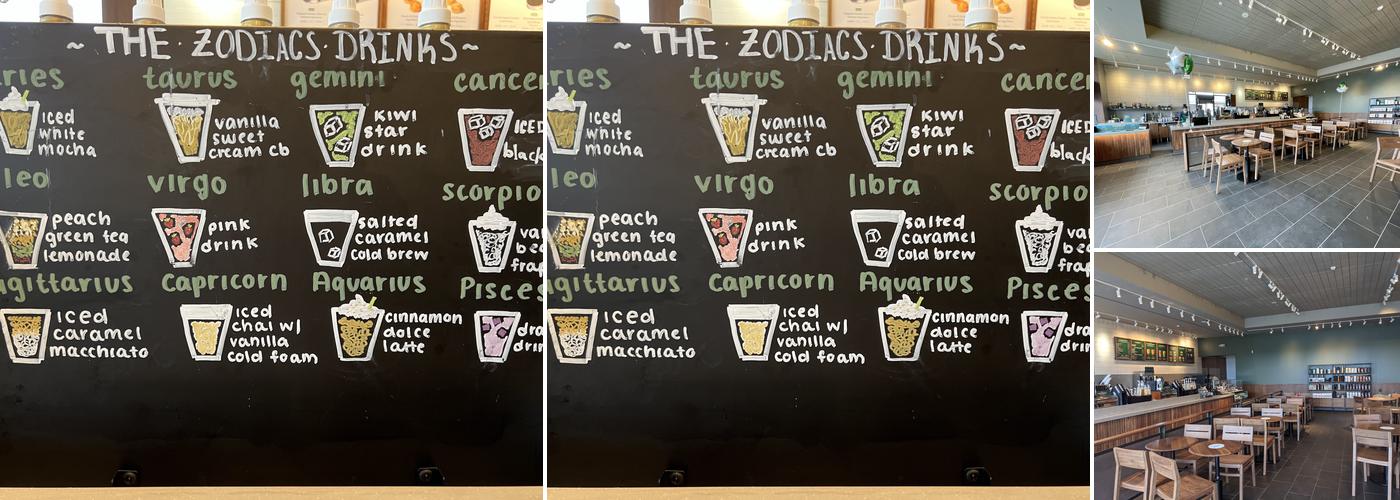 Starbucks Menu