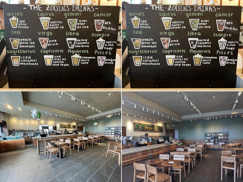 Starbucks Coffee Company Menu