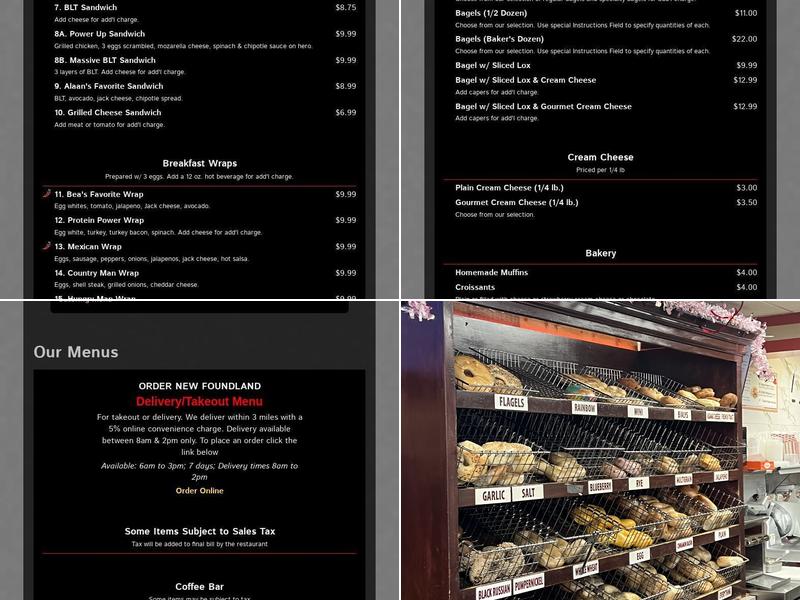 5 BROTHERS BAGELS &DELI Menu