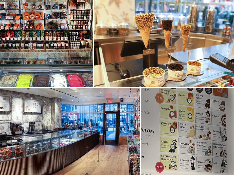 Venchi Chocolate & Gelato Columbus Circle Menu