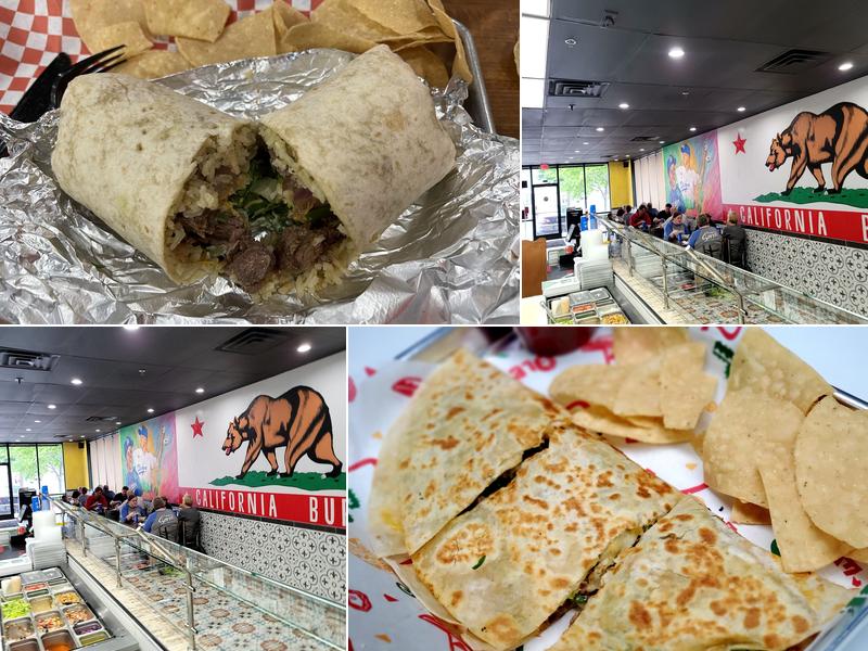 California Burritos Menu