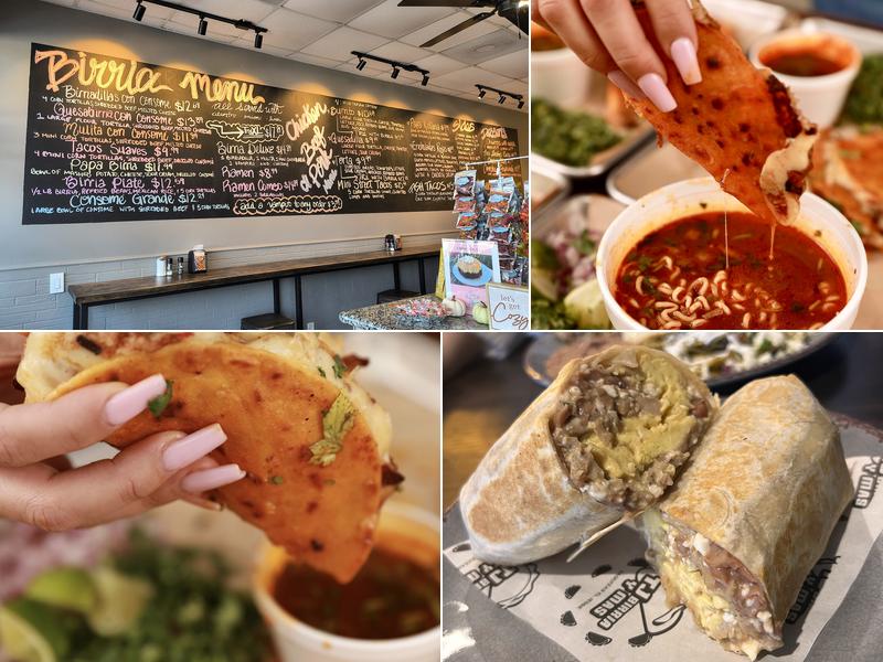 TJ Birria y Mas Menu