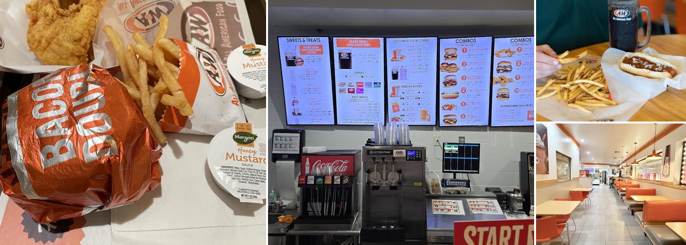 A&W Restaurant Menu