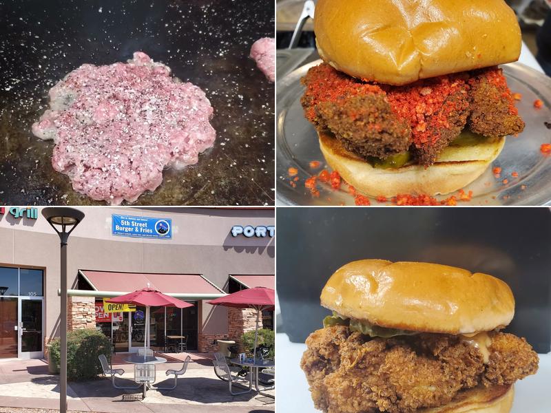 5th Street Burger & Fries 1158 W Washington St #106, Tempe