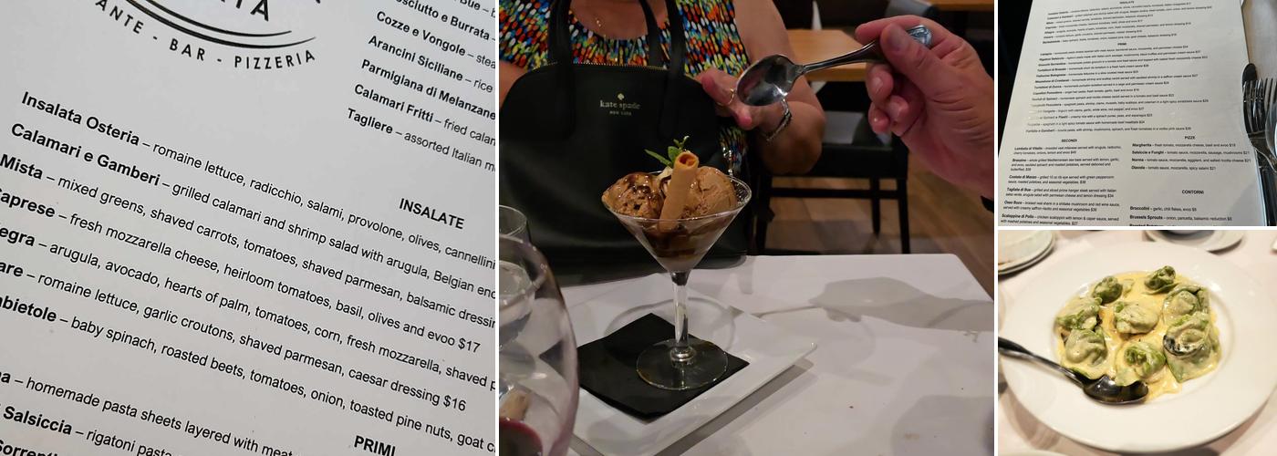 Piccola Osteria Menu