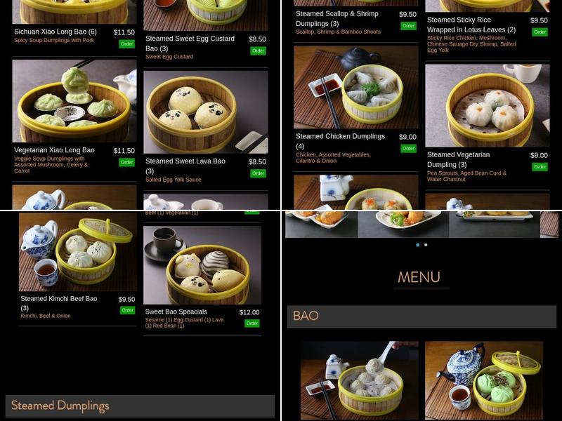 BAO Menu
