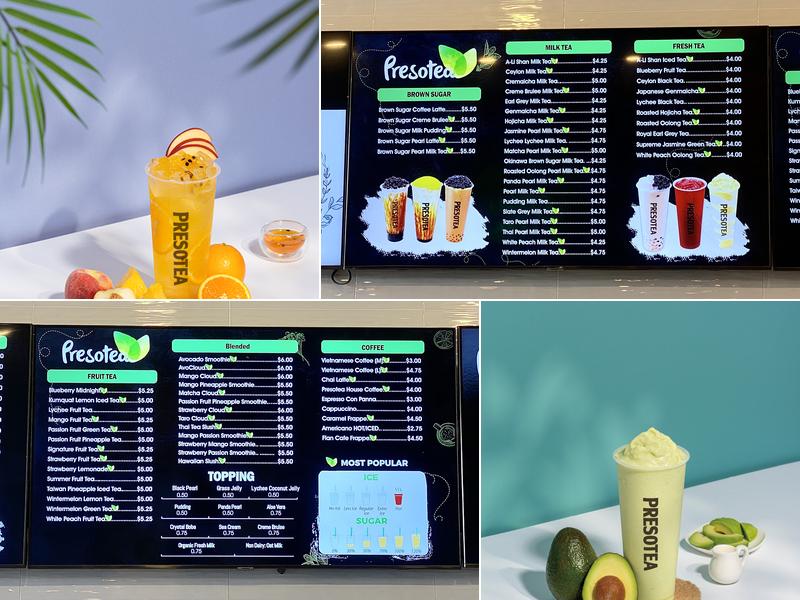 Presotea- Foothill Ranch Menu