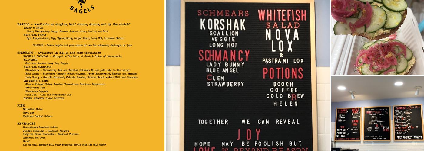 Slice & Schmear Menu