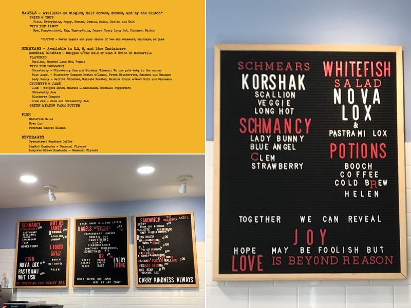 Slice & Schmear Menu