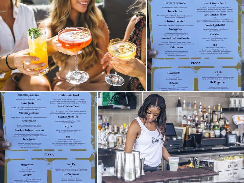 The Easton Rooftop Pool & Lounge Menu