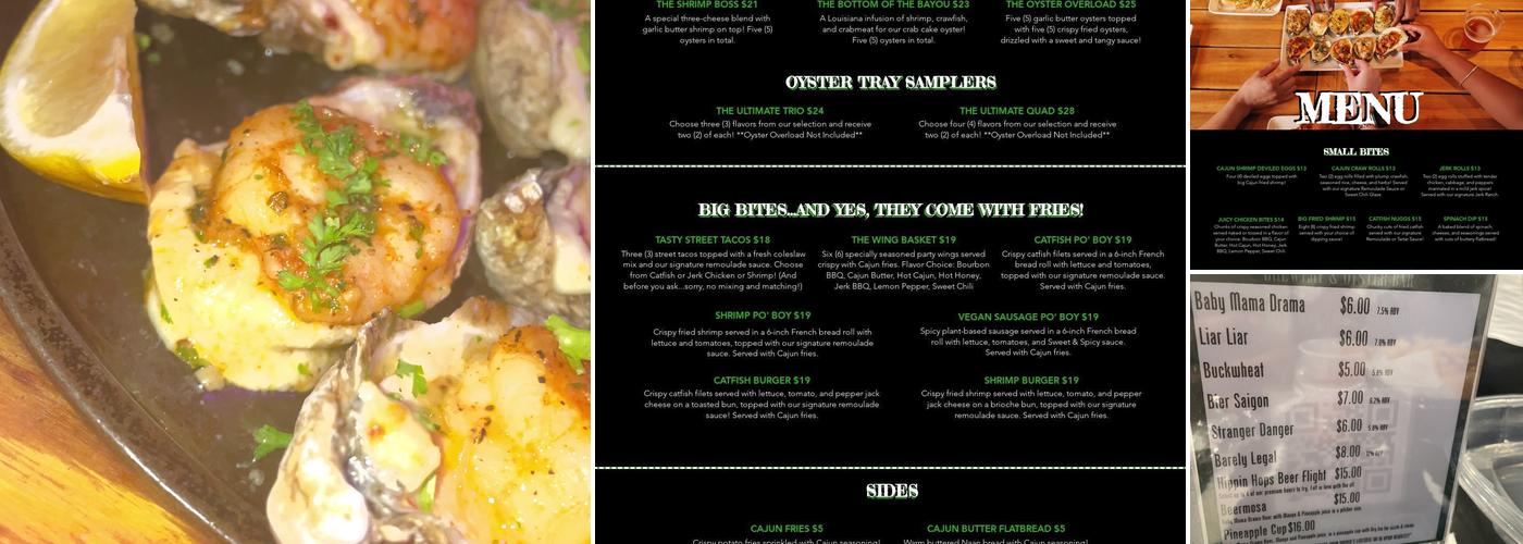 Hippin Hops Brewpub & Oyster Bar Menu