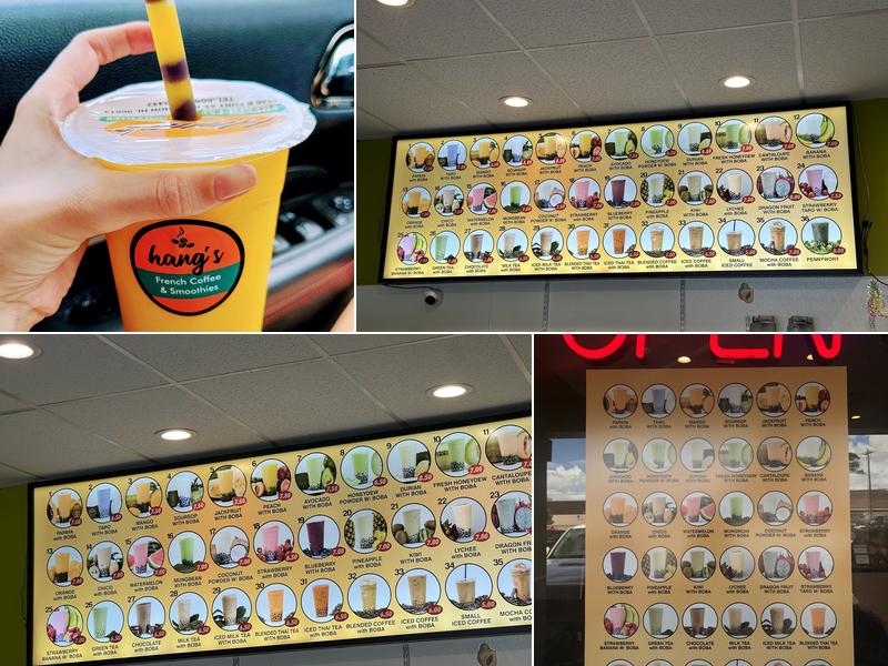 Hang's French Coffee & Smoothie Menu