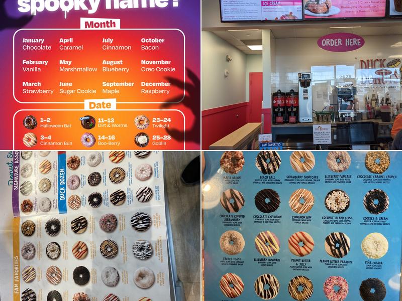 Duck Donuts Menu