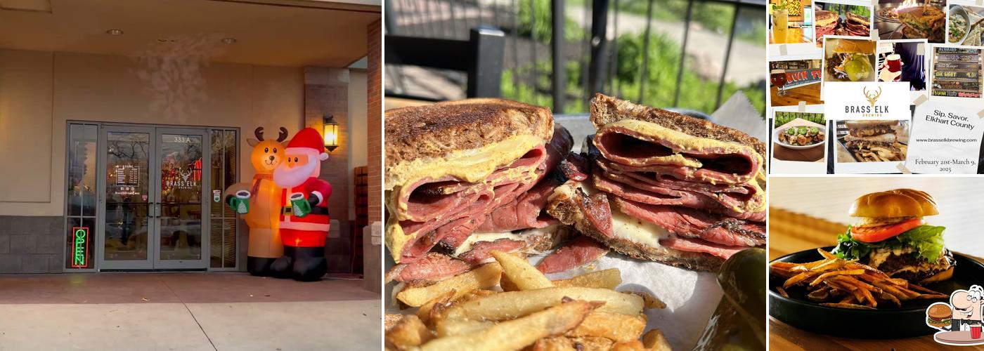 Brass Elk Brewing Menu