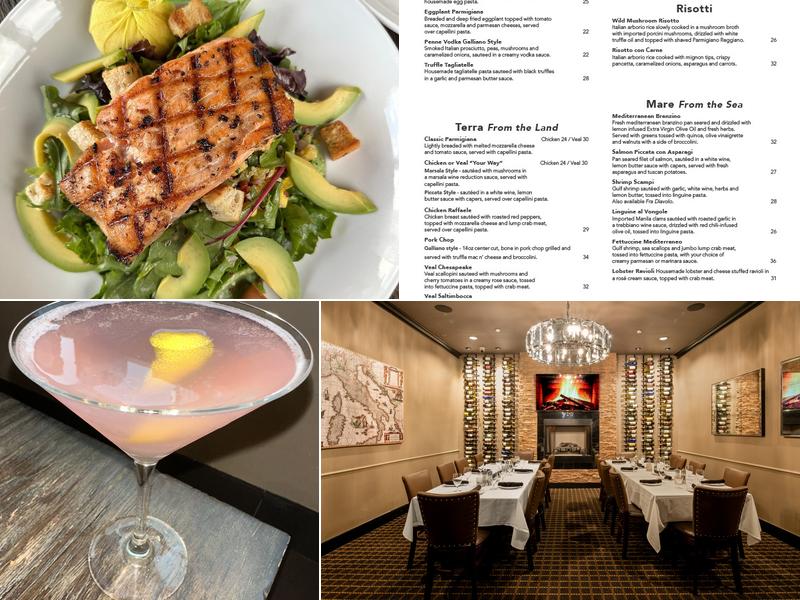 Galliano Italian Restaurant- Waugh Chapel Menu