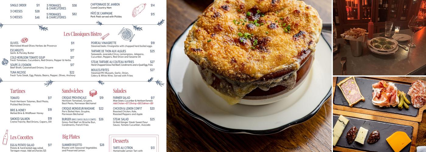 Vin Sur Vingt Wine Bar - DC Menu