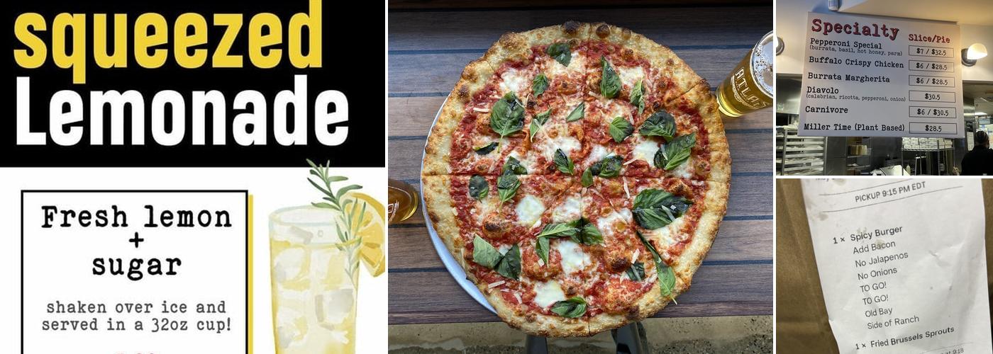 Andy's Pizza NOMA Menu