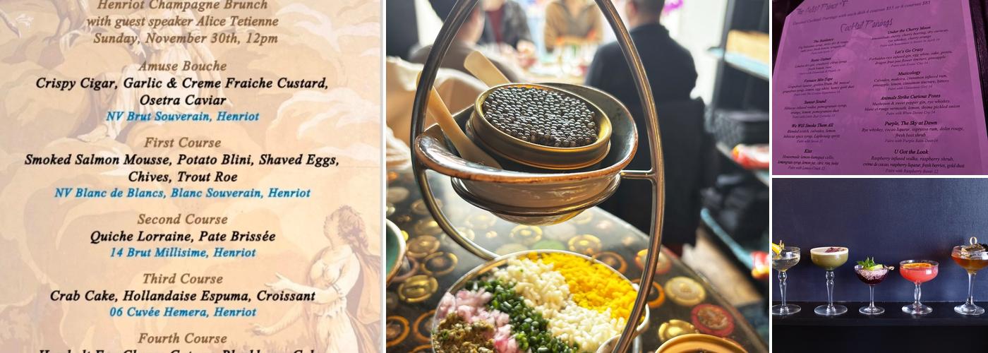 Apéro & La Bohème Menu