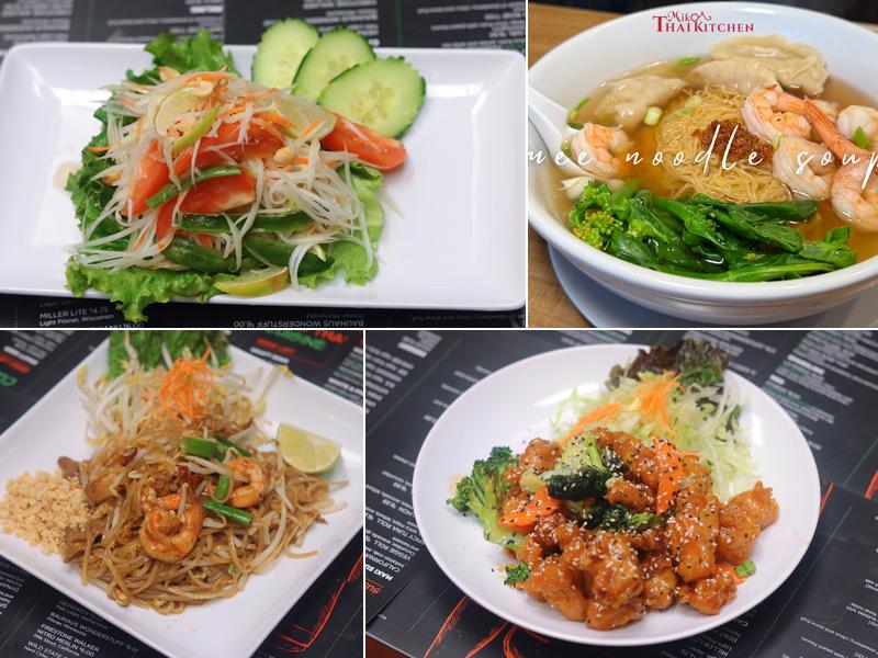 Miko Thai Kitchen Menu