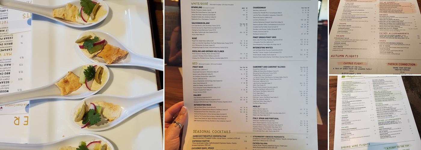 Seasons 52 Menu