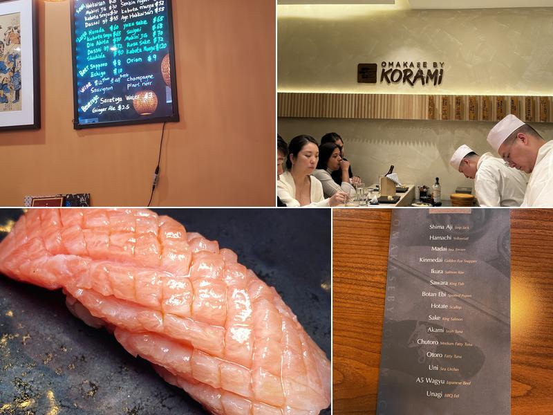 Omakase by korami Menu