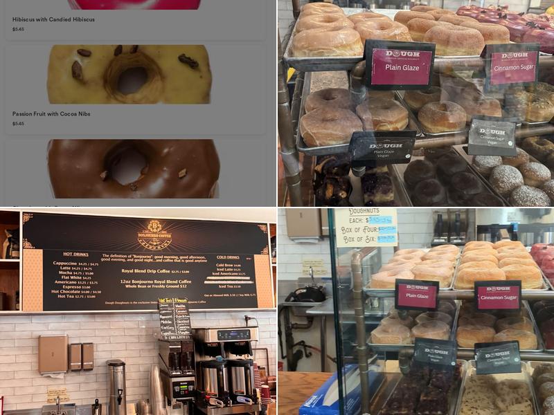 Dough Doughnuts Brooklyn Menu