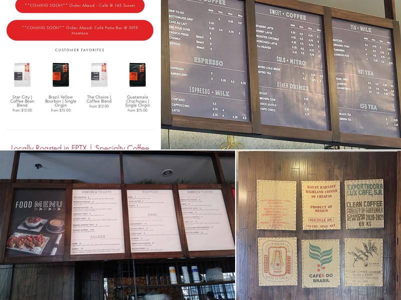 2TEN Coffee Roasters (Montecillo) Menu