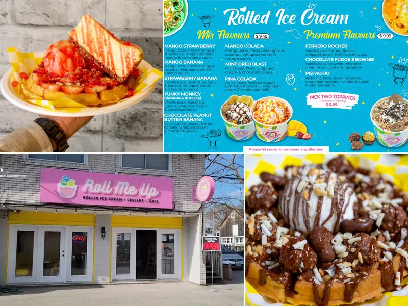 Roll Me Up Ice Cream & Desserts - Markham Menu