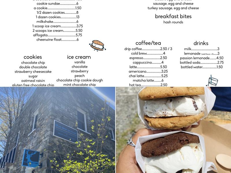 Blue Deer on Main Menu