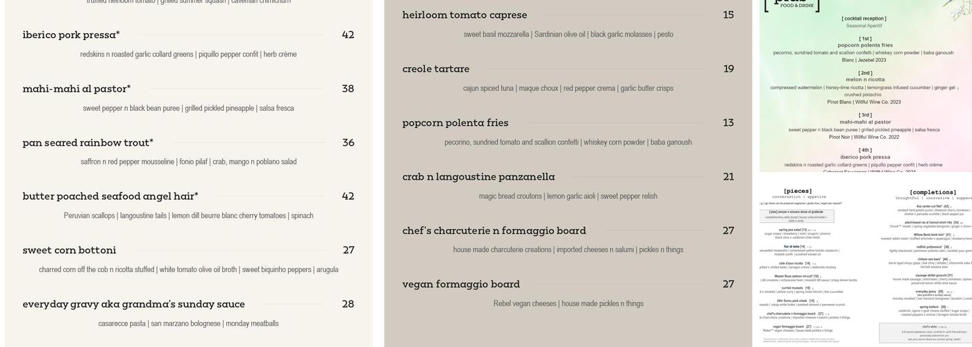 ['plas] Menu