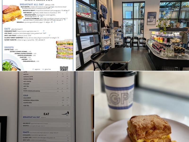 Magpie Coffeeshop Menu