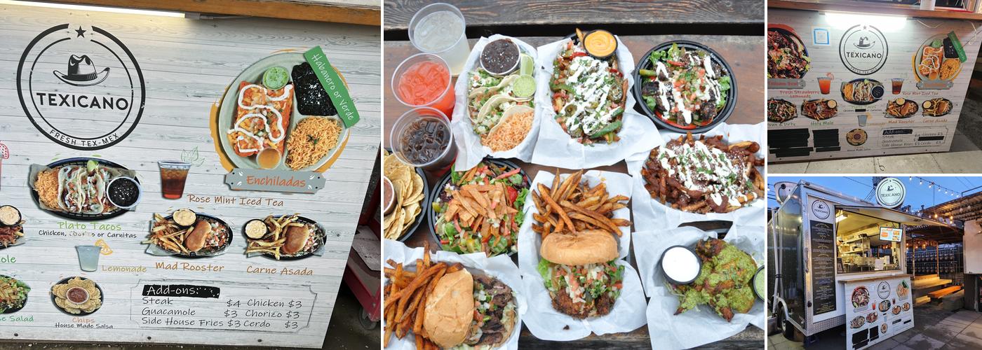 Texicano Menu
