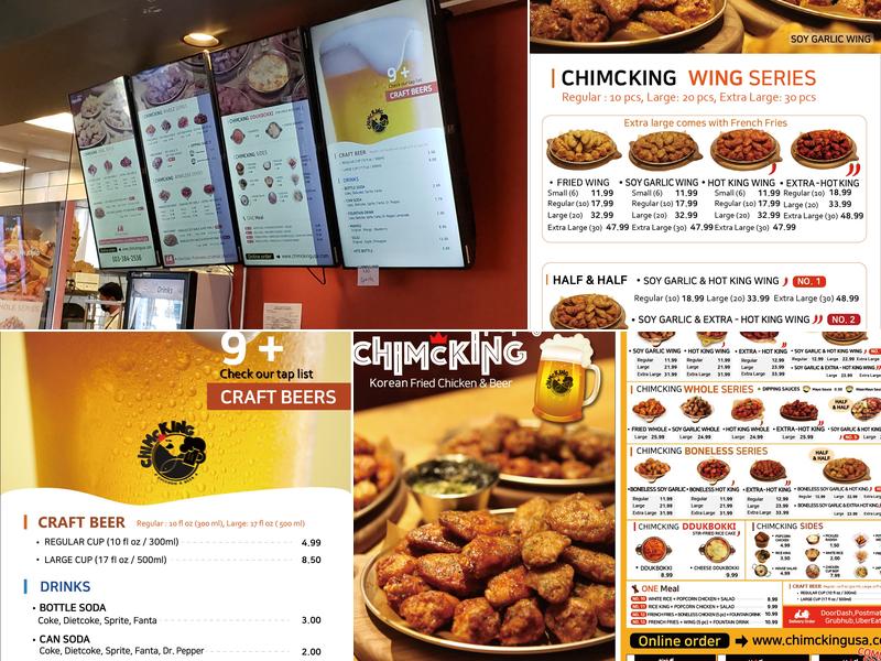 Chimcking Menu