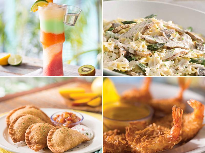 Bahama Breeze Menu