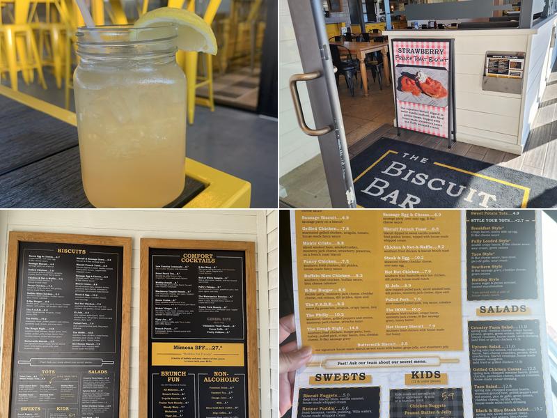 The Biscuit Bar Menu