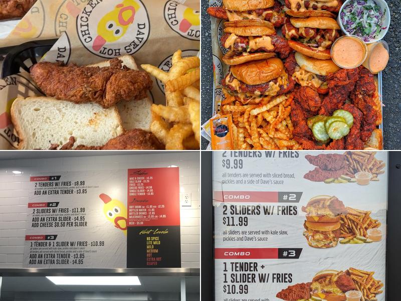 Daves Hot Chicken Menu