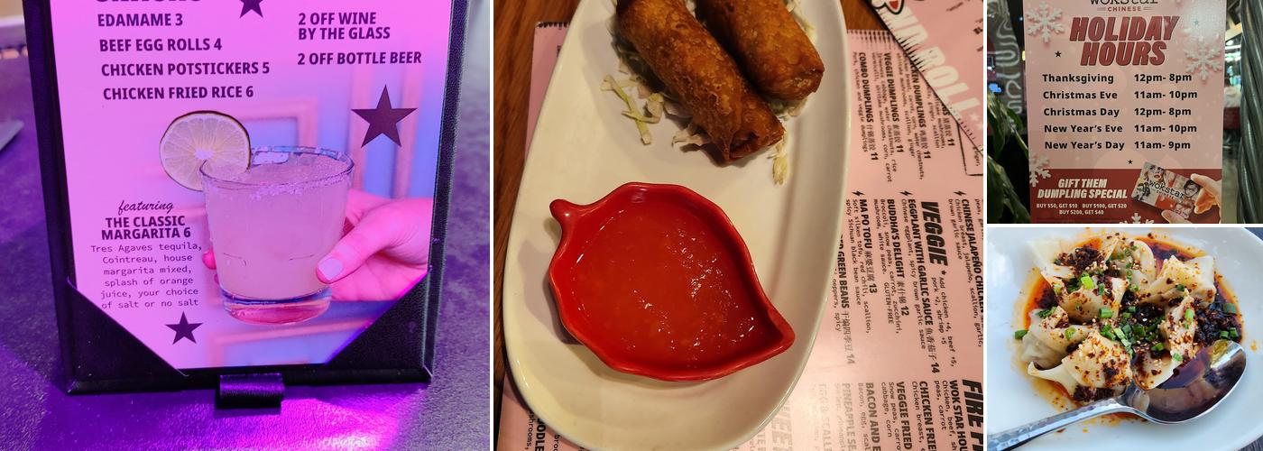 Wok Star Chinese Menu