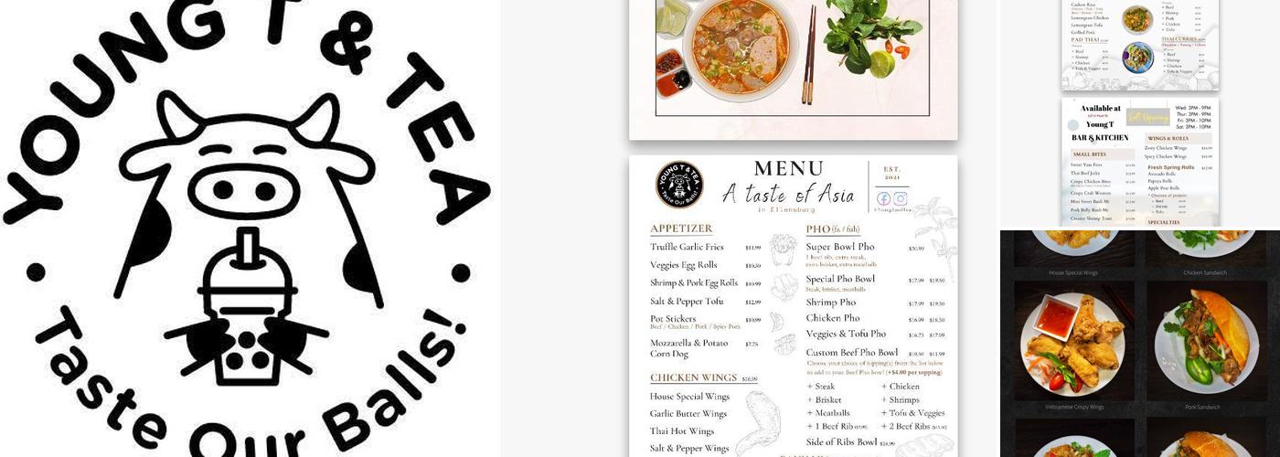 Young T and Tea Menu