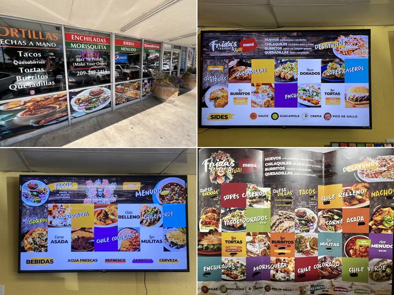 Frida's Taqueria Ajua! Menu