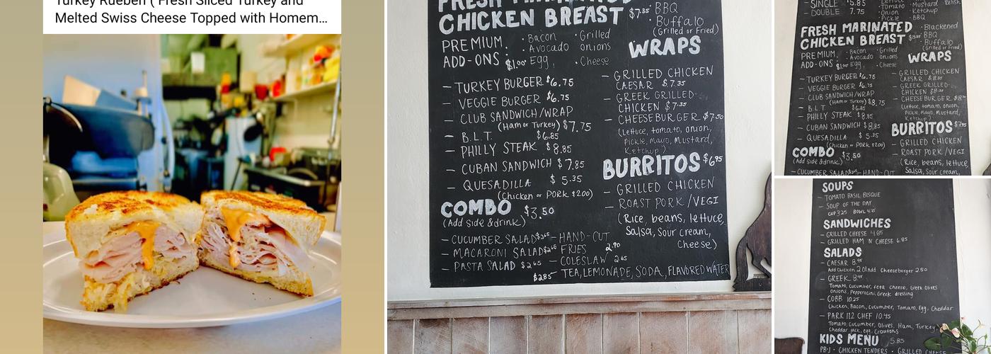 Park 112 Menu