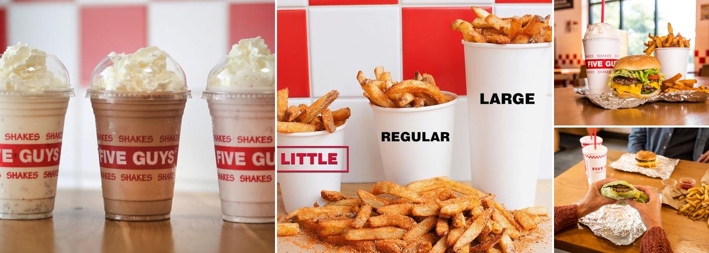 Five Guys Menu