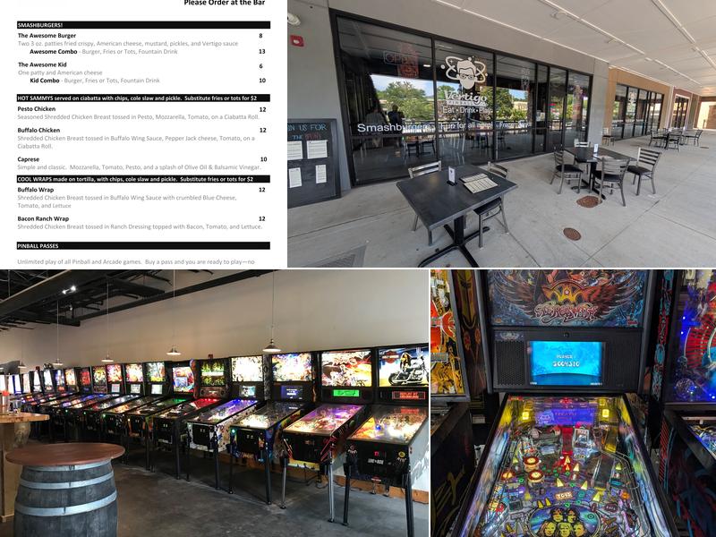 Vertigo Pinball Menu