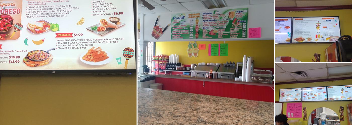 El Progreso #5 y Taqueria Menu